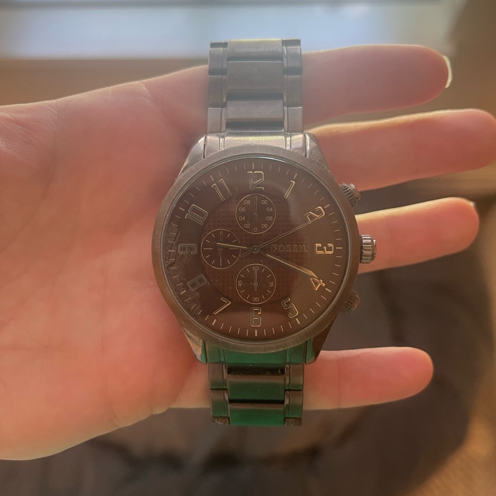 Fossil Mens Chocolate Watch